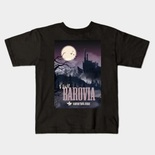 VISIT BAROVIA FULL ART Kids T-Shirt